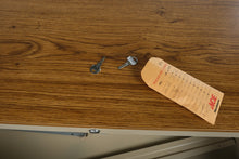 Load image into Gallery viewer, Beige Metal Two-Drawer Lateral Filing Cabinet with Woodgrain Top
