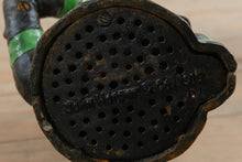 Load image into Gallery viewer, Antique John Harper Fireman Cast Iron Mechanical Bank 1915 Working Eyes
