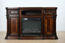 Load image into Gallery viewer, Fireplace Console Cabinet by Great World – 58” Wide
