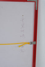 Load image into Gallery viewer, Vintage Japanese Oshie Fabric Art Children Lighting Firecracker Fu Good Fortune Framed
