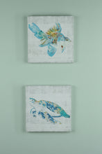 Load image into Gallery viewer, Coastal Wall Art Canvas Prints Fish Turtle Set Nautical Beach Decor

