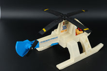 Load image into Gallery viewer, 1974 Fisher-Price Rescue Helicopter #305 with 2 Figures – Vintage Original
