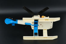 Load image into Gallery viewer, 1974 Fisher-Price Rescue Helicopter #305 with 2 Figures – Vintage Original
