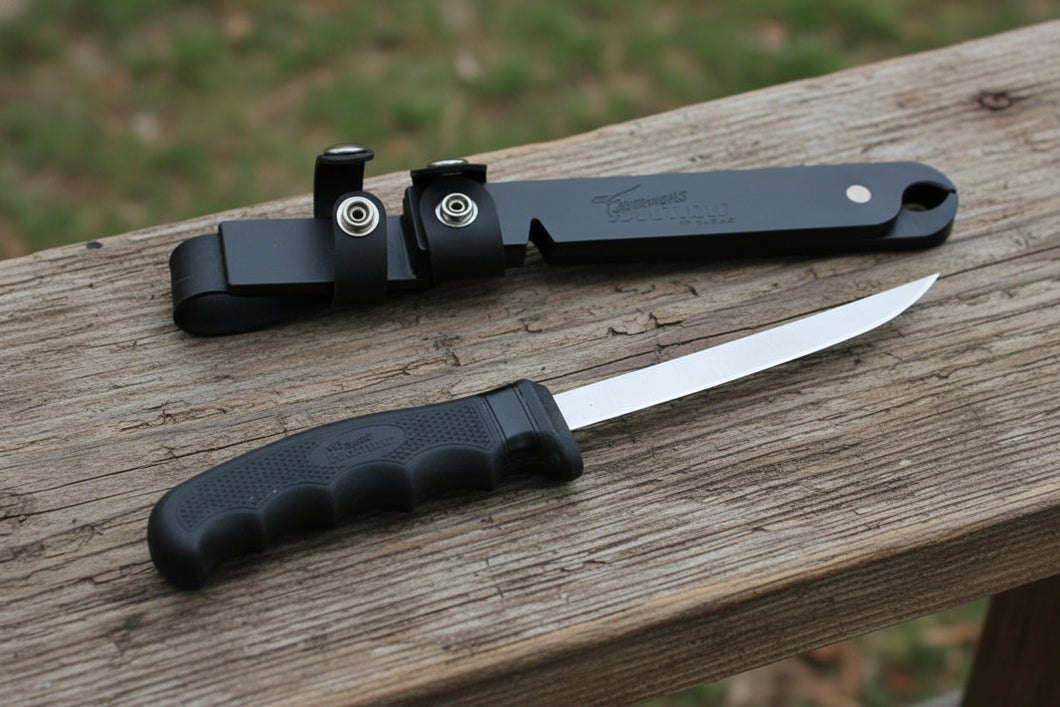 Cutco Fisherman’s Solution Knife with Sheath – 6