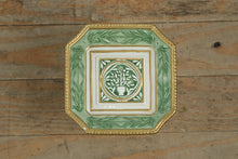 Load image into Gallery viewer, Fitz &amp; Floyd Classics Georgian Collection 5.75” Pedestal Compote Dish – Handcrafted Ceramic with Tree Motif &amp; Gold Trim
