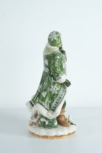 Load image into Gallery viewer, Fitz and Floyd Winter Garden Santa Figurine – Original Box – Hand-Painted Holiday Collectible
