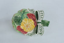 Load image into Gallery viewer, Fitz and Floyd Vegetable Herb Salt and Pepper Shakers Artichoke Asparagus Set
