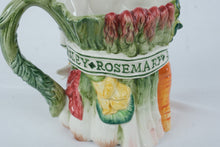 Load image into Gallery viewer, Fitz and Floyd Herb Garden Coffee Mug Rosemary Sage Basil Parsley Ceramic
