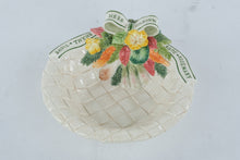 Load image into Gallery viewer, Fitz and Floyd Classics Herb Garden Vegetable Basket Serving Bowl Centerpiece
