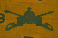 Load image into Gallery viewer, US Army Armor Branch Unit Guidon Framed Vintage Military Flag 33 x 25
