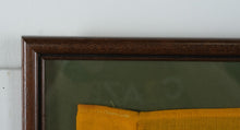 Load image into Gallery viewer, US Army Armor Branch Unit Guidon Framed Vintage Military Flag 33 x 25
