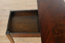 Load image into Gallery viewer, Mahogany Flip Top Game Table with Inlaid Border and Felt Playing Surface
