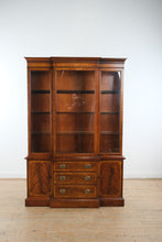 Load image into Gallery viewer, Fallon and Hellen Flame Mahogany China Cabinet Display Hutch
