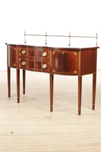 Load image into Gallery viewer, Flamed Mahogany Sheraton Buffet by Councill Craftsman
