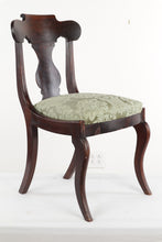 Load image into Gallery viewer, Flamed Saber Legged Chair - New Upholstery
