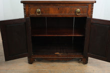 Load image into Gallery viewer, Antique Mahogany Wash Cabinet with Paneled Doors and Beaded Trim
