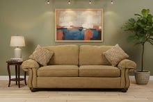Load image into Gallery viewer, Flexsteel Queen Sleeper Sofa with Pull Out Bed in Textured Upholstery
