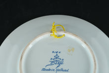 Load image into Gallery viewer, Delft-Style Dutch Wall Plate – Hand-Painted Bird &amp; Floral Pattern, Made in Holland – 7.5" Round
