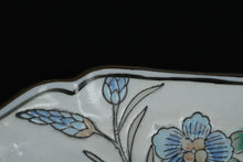 Load image into Gallery viewer, Hand-Painted Porcelain Floral Decorative Plate – 9&quot; Wide
