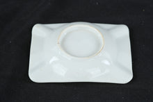 Load image into Gallery viewer, Pink Rose Floral Porcelain Ring Dish Trinket Tray 4x3

