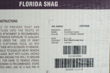 Load image into Gallery viewer, Safavieh Florida Shag SG455 Cream 8 x 10 Area Rug Scroll Floral Pattern
