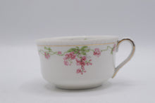 Load image into Gallery viewer, Crown Liara Bavaria China Pink Floral Gold Trim Dinnerware Set 66 Pieces
