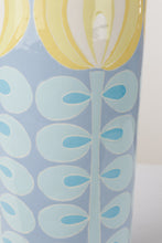 Load image into Gallery viewer, Jill Rosenwald Cylinder Stemmed Floral Lamp
