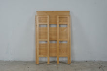 Load image into Gallery viewer, Vintage Folding Wood Three-Tier Bookshelf
