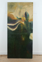 Load image into Gallery viewer, Floral Folding Room Divider Screen Hand Painted Style 4 Panel 72 Inch
