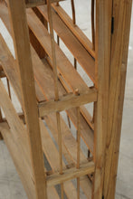 Load image into Gallery viewer, Wood Folding Four-Tier Bookshelf with Slatted Shelves
