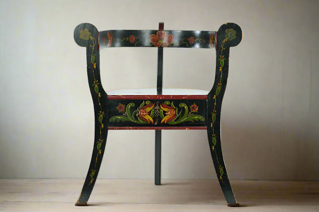 Norwegian Folk Art Chair