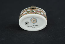 Load image into Gallery viewer, Boyds Bears Porcelain Trinket Box Oval Hinged Forever Theme Mini
