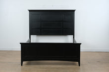 Load image into Gallery viewer, Fortune Black Full Size Panel Bed
