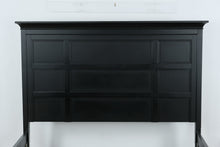 Load image into Gallery viewer, Fortune Black Full Size Panel Bed
