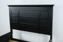 Load image into Gallery viewer, Fortune Black Full Size Panel Bed
