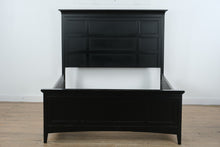 Load image into Gallery viewer, Fortune Black Full Size Panel Bed
