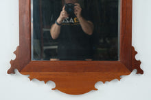 Load image into Gallery viewer, Foxhall Chippendale Mahogany Mirror – 26.5&quot; x 39&quot;
