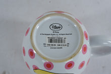 Load image into Gallery viewer, Disney Store Fozzie Bear Coffee Mug Muppets Polka Dot Banana Ceramic
