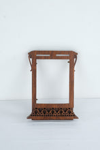 Load image into Gallery viewer, Arts and Crafts Wood Picture Frame Easel 6x8 Mission Style
