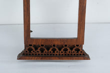 Load image into Gallery viewer, Arts and Crafts Wood Picture Frame Easel 6x8 Mission Style
