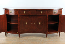 Load image into Gallery viewer, Francesco Molon Giemme Stile Italian Burl Wood Bowfront Sideboard Buffet
