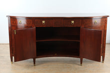 Load image into Gallery viewer, Francesco Molon Giemme Stile Italian Burl Wood Bowfront Sideboard Buffet
