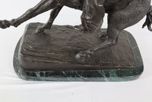 Load image into Gallery viewer, &quot;Cowboy&quot; by Frederic Remington - Bronze Sculpture
