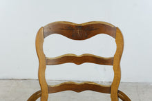 Load image into Gallery viewer, French Provincial Rush Seat Ladder Back Armchair
