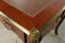 Load image into Gallery viewer, Rozzoni Mobili d'Arte Italian Louis XV Bureau Plat Writing Desk with Ormolu Mounts
