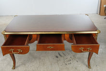 Load image into Gallery viewer, Rozzoni Mobili d'Arte Italian Louis XV Bureau Plat Writing Desk with Ormolu Mounts
