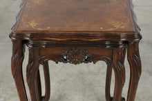 Load image into Gallery viewer, Pair of French Provincial Style Inlaid Nesting Tables
