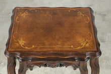 Load image into Gallery viewer, Pair of French Provincial Style Inlaid Nesting Tables
