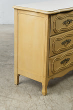 Load image into Gallery viewer, Vintage French Provincial Nine-Drawer Triple Dresser in Antique Cream
