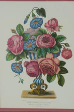 Load image into Gallery viewer, Pair of Framed Jean-Louis Prévost Style Floral Lithographs – Vase Verre de Couleur &amp; Vase de Venise (22&quot; x 26&quot;)
